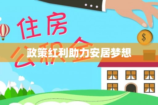 账户政策红利助力安居梦想